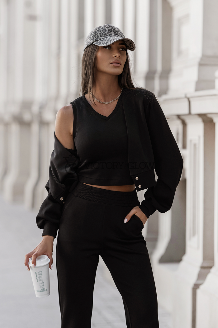 Komplet 3-częściowy Lissa czarny