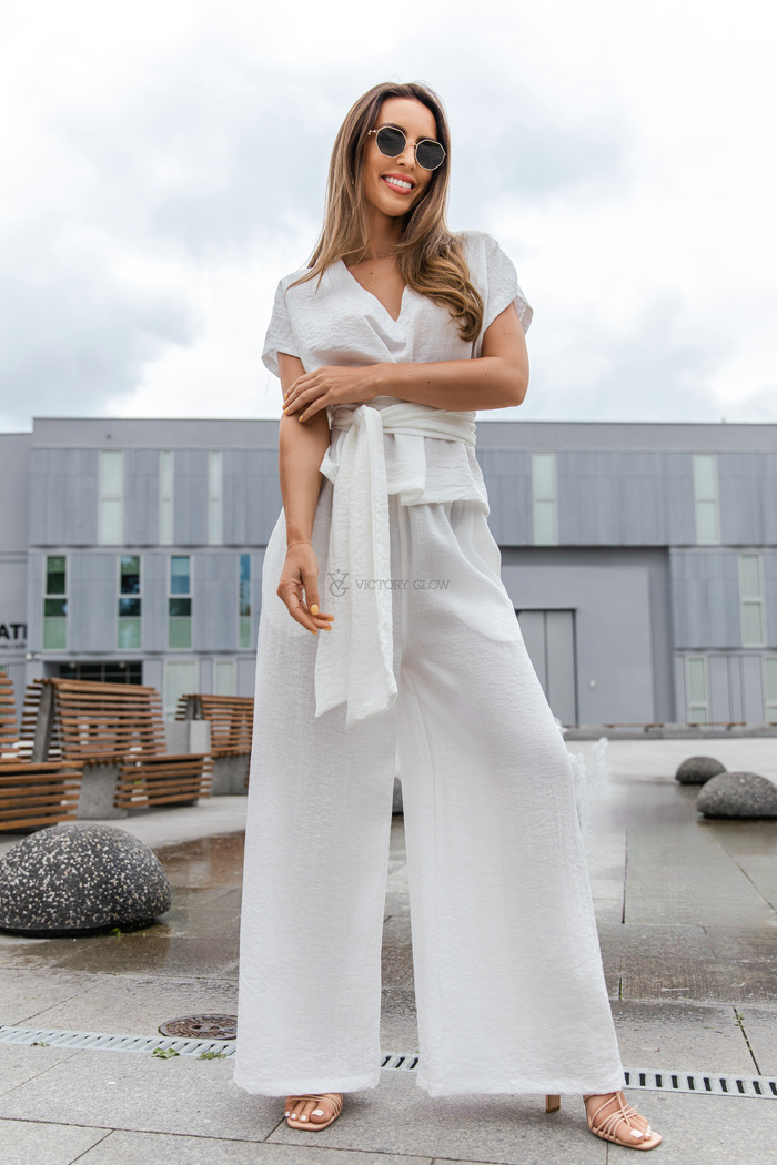 Letni komplet La Furia spodnie i bluzka 