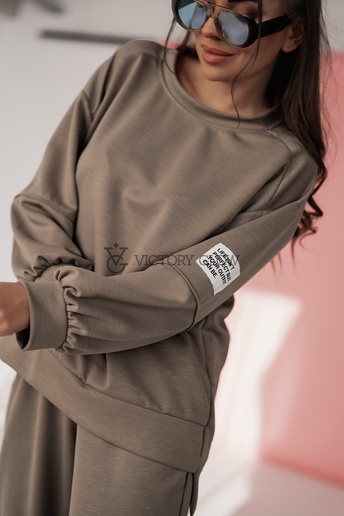 Komplet dresowy z wiskozy Lazzy fango