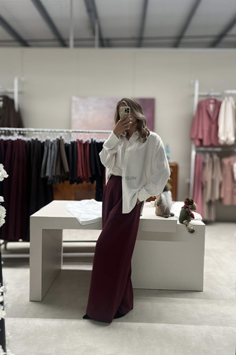 Koszula oversize Lena ecru