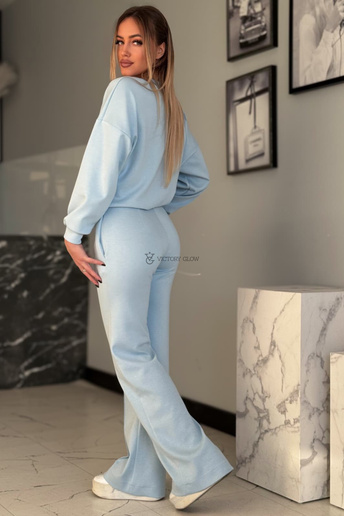 Komplet dresowy Sienna błękitny