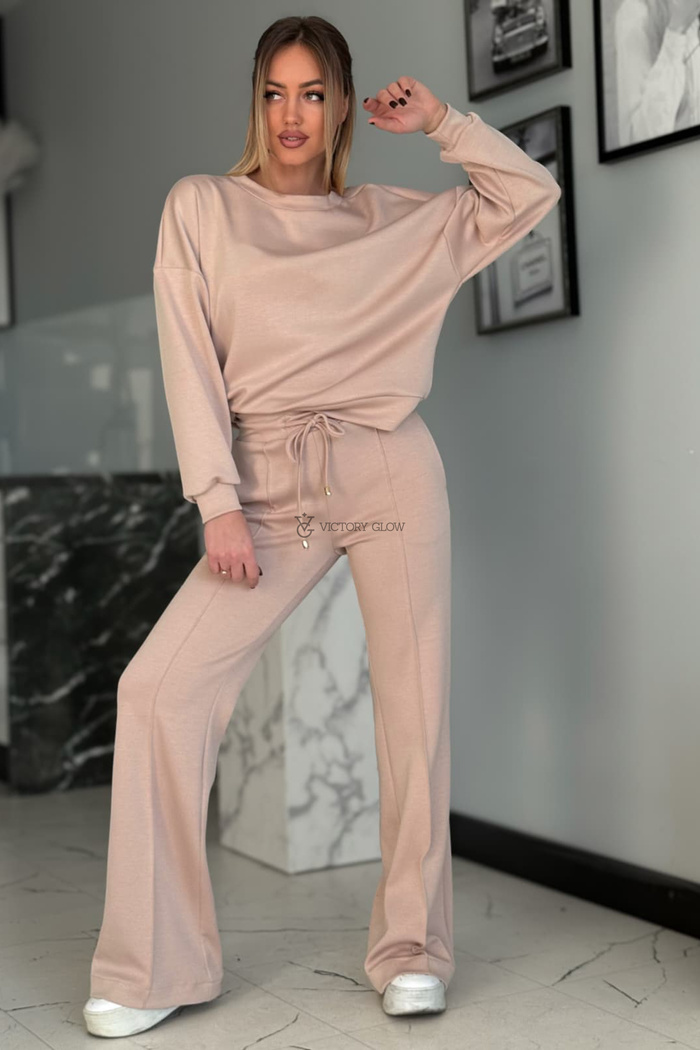 Komplet dresowy Sienna beżowy