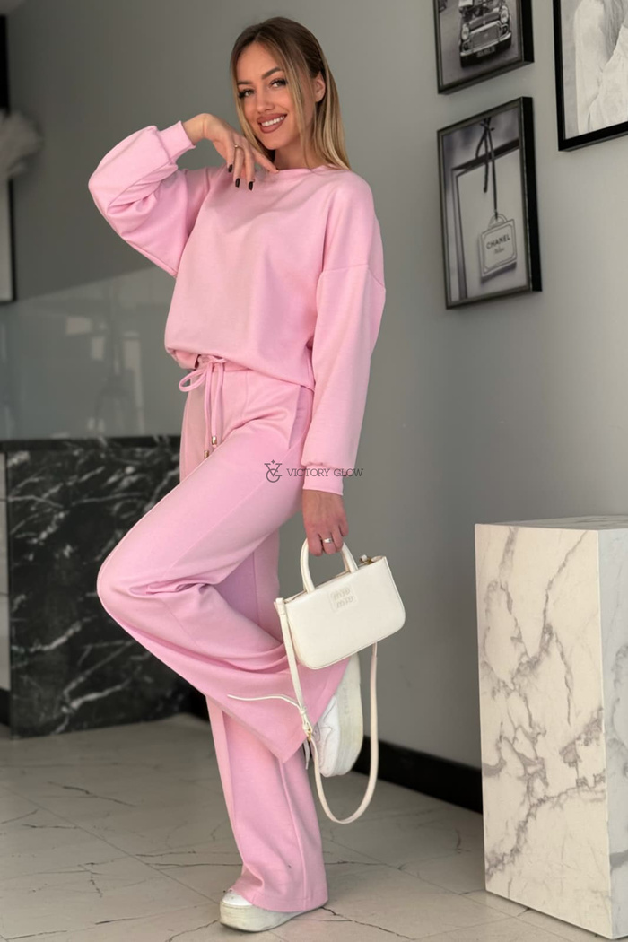Komplet dresowy Sienna różowy