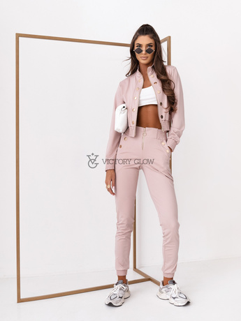 Komplet  bluza i spodnie Excellence jasny róż