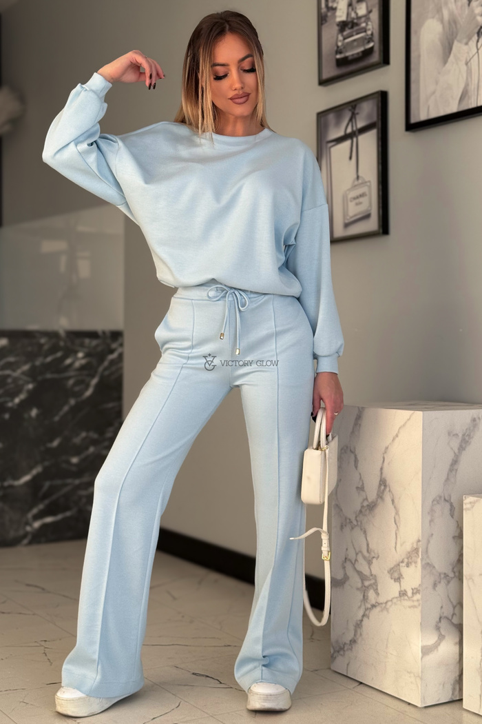 Komplet dresowy Sienna błękitny