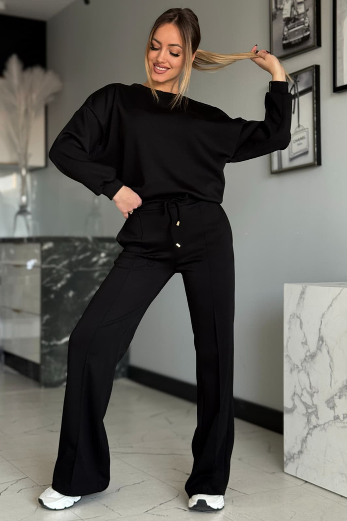 Komplet dresowy Sienna czarny