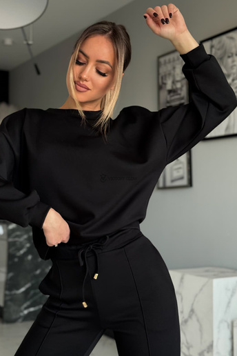 Komplet dresowy Sienna czarny