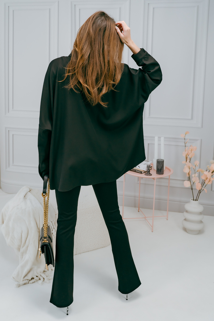 Czarna koszula oversize Noelia