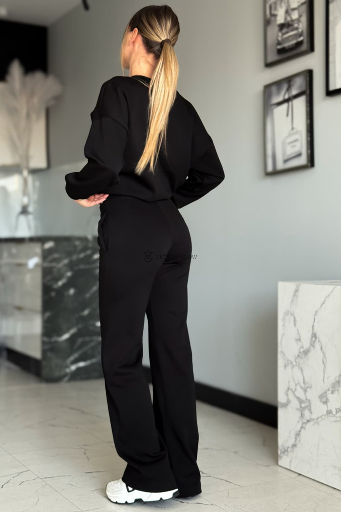 Komplet dresowy Sienna czarny