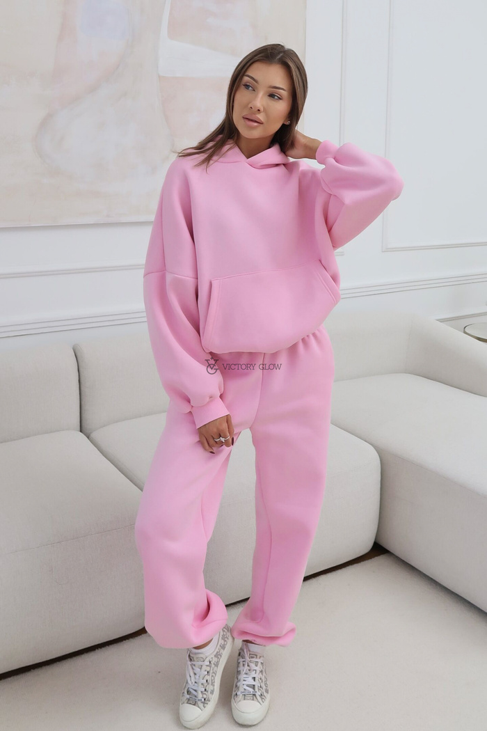 Komplet bluza i spodnie  Mua różowy