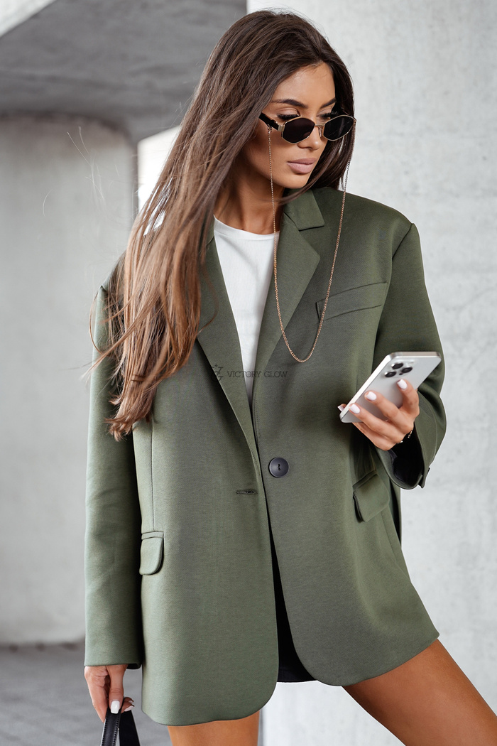 Marynarka oversize Megan khaki